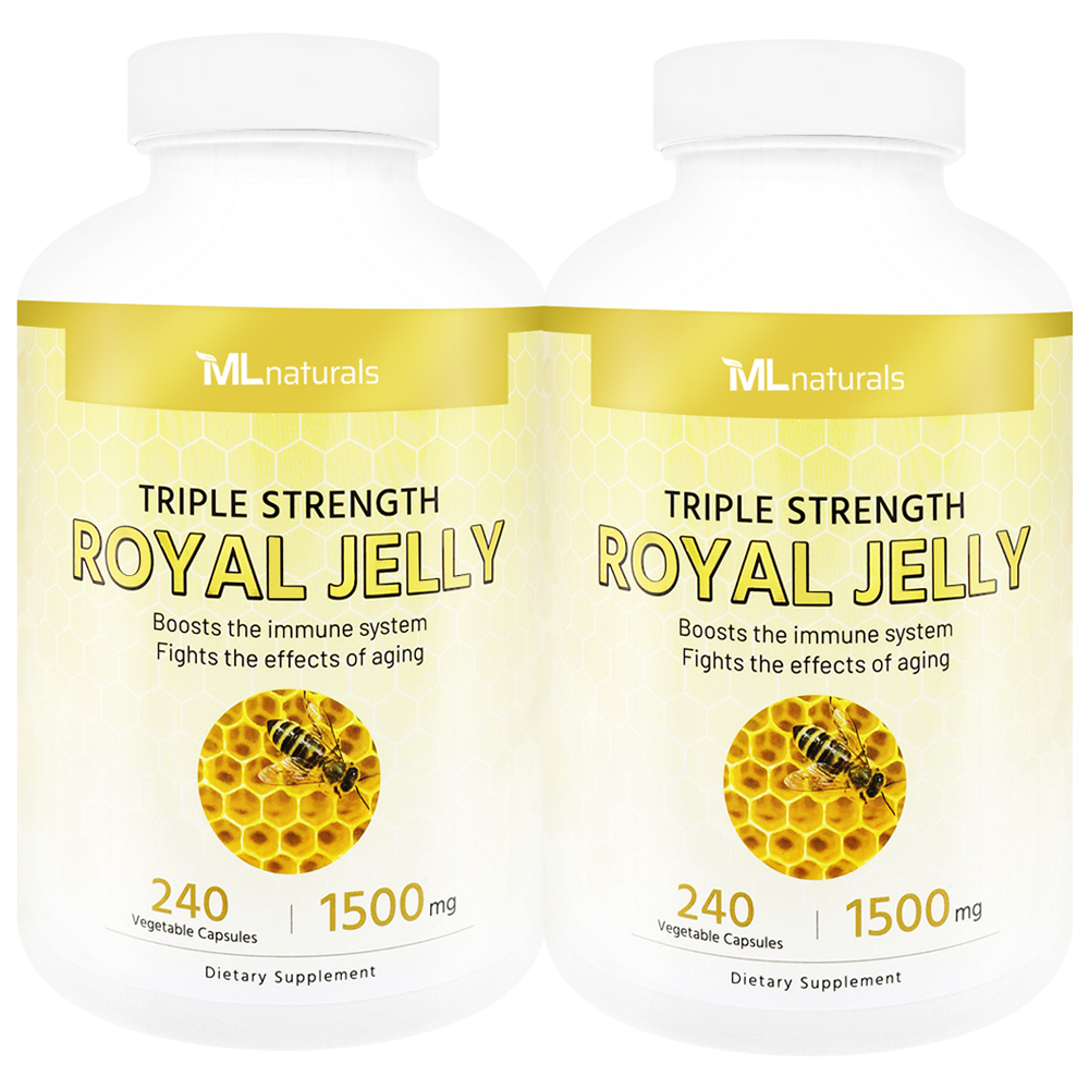 마이라이프내추럴스 로얄젤리 로열제리 1500mg 알약 240캡슐, 2개 - 메인 이미지