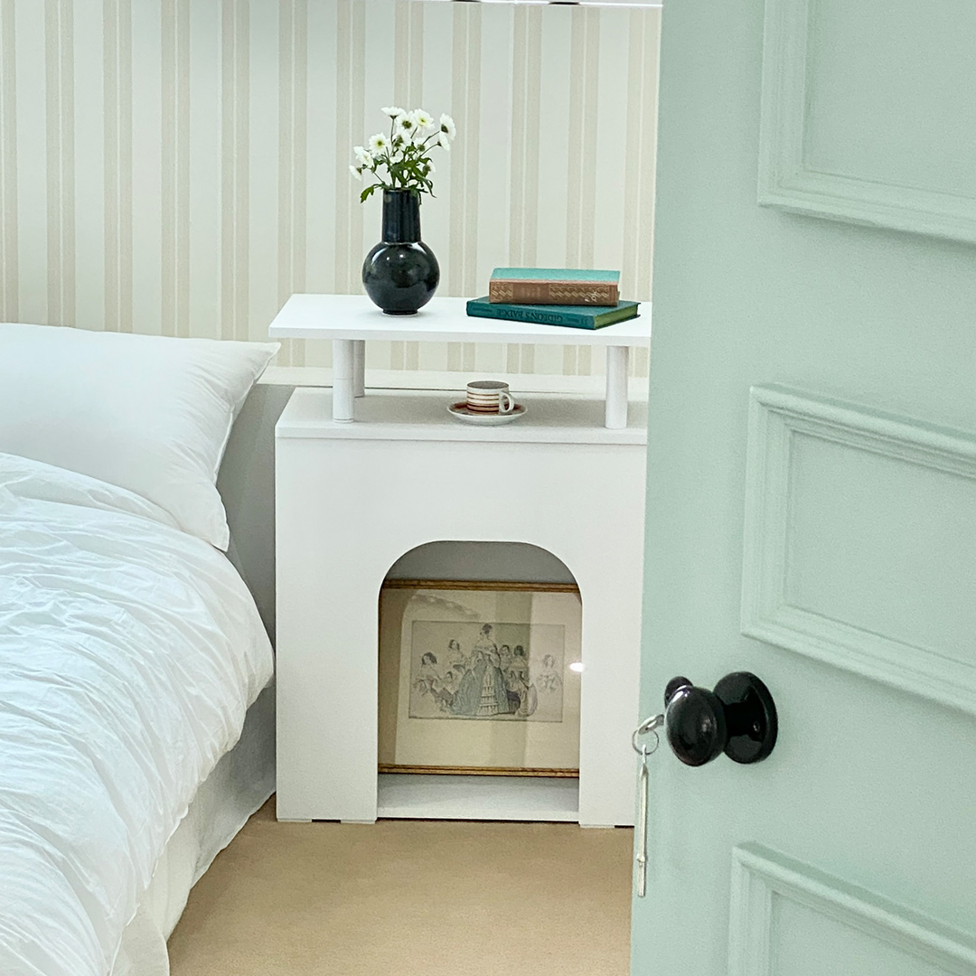 윈썸 파인 600 미니 벽난로 콘솔 인테리어 장식장