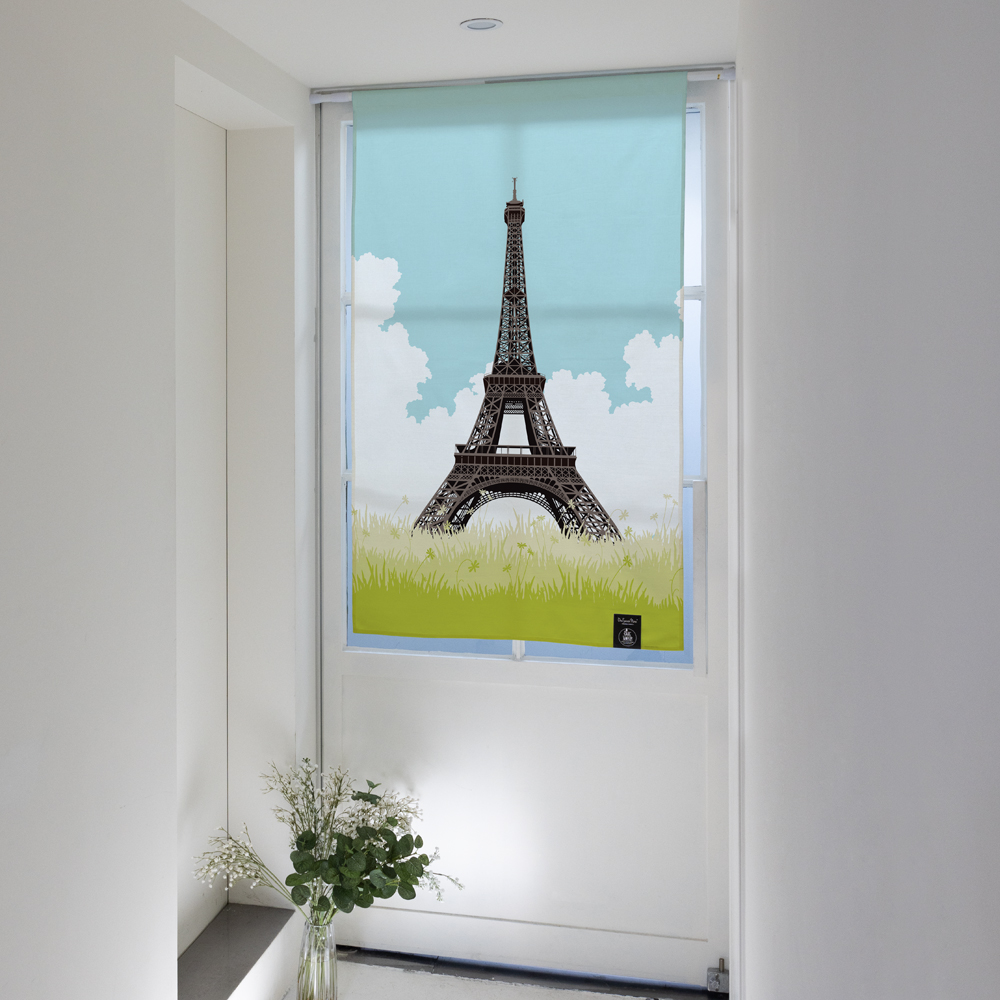 원세븐나인 도어커튼 사랑해 파리 S 가림막커튼 가리개