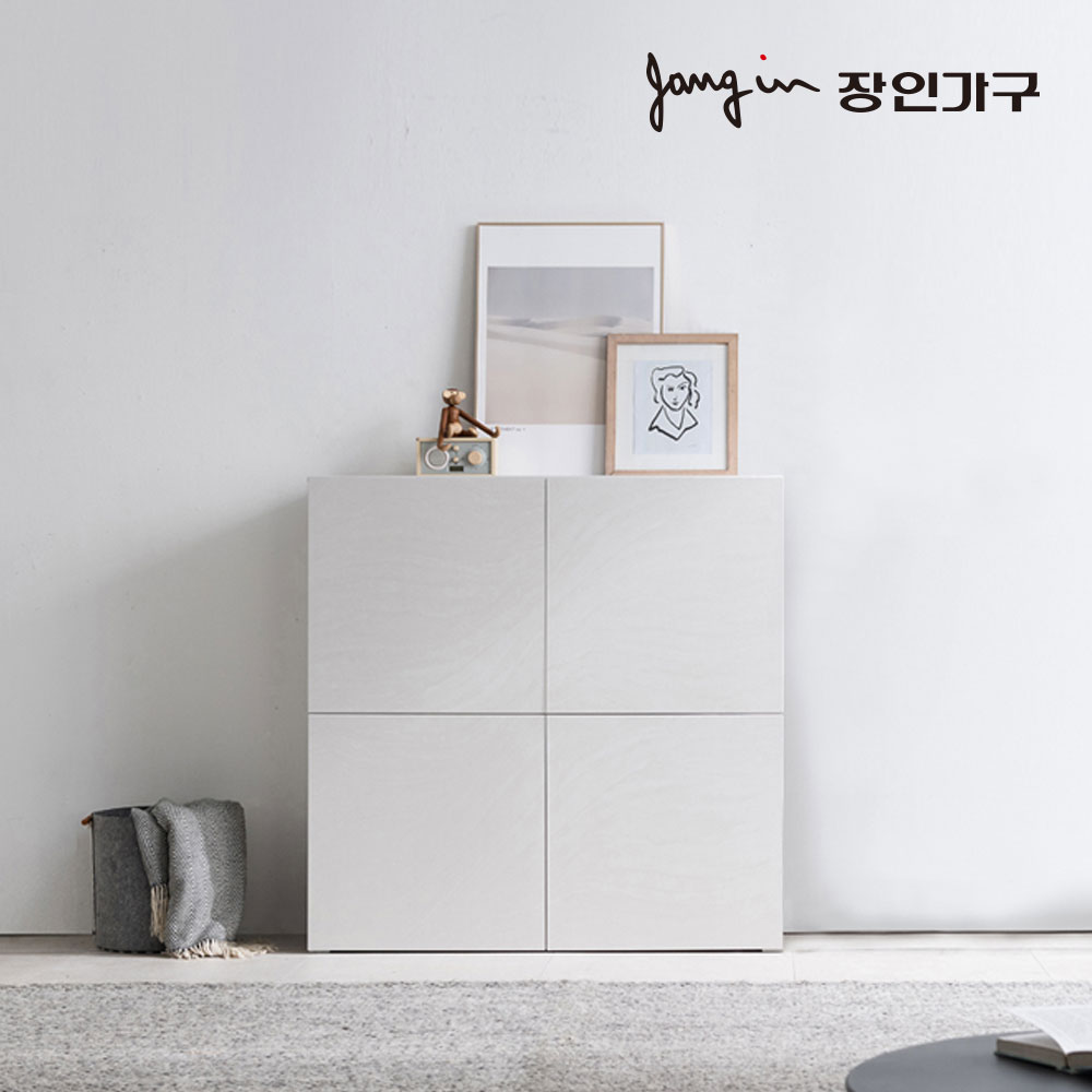 장인가구 브릭 1200 2단 거실수납장 - 메인 이미지