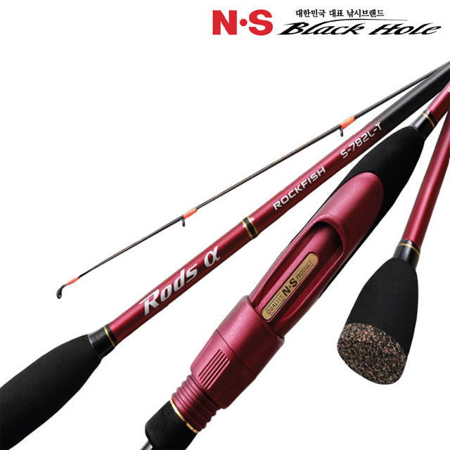 NS엔에스 로드스 알파 락피쉬 볼락낚시대 호래기 풀치로드 S-742UL-ST