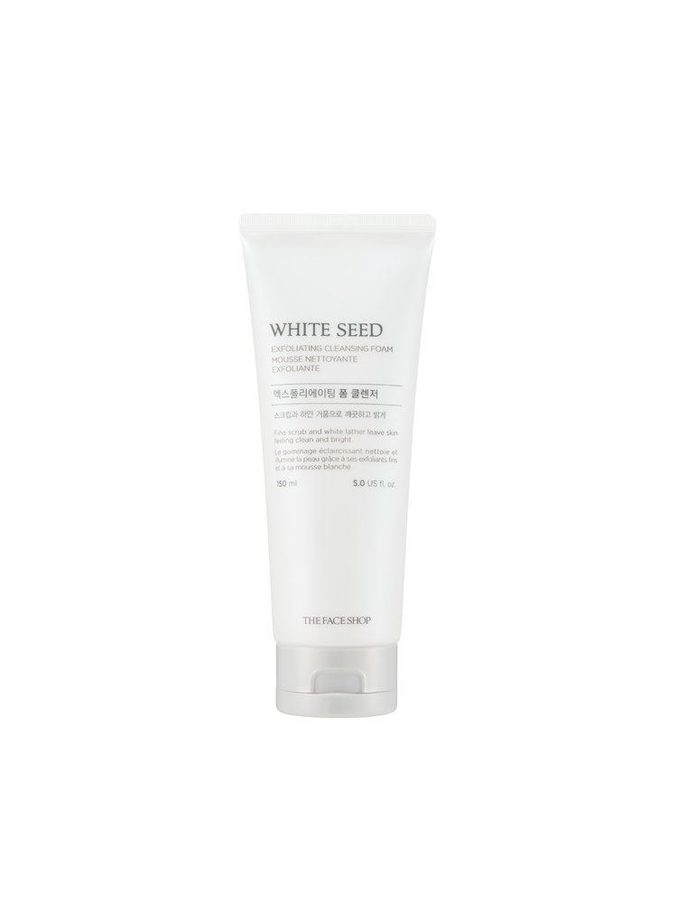 더페이스샵 화이트씨드 엑스폴리에이팅 폼 클렌저 150mL - 상품 이미지
