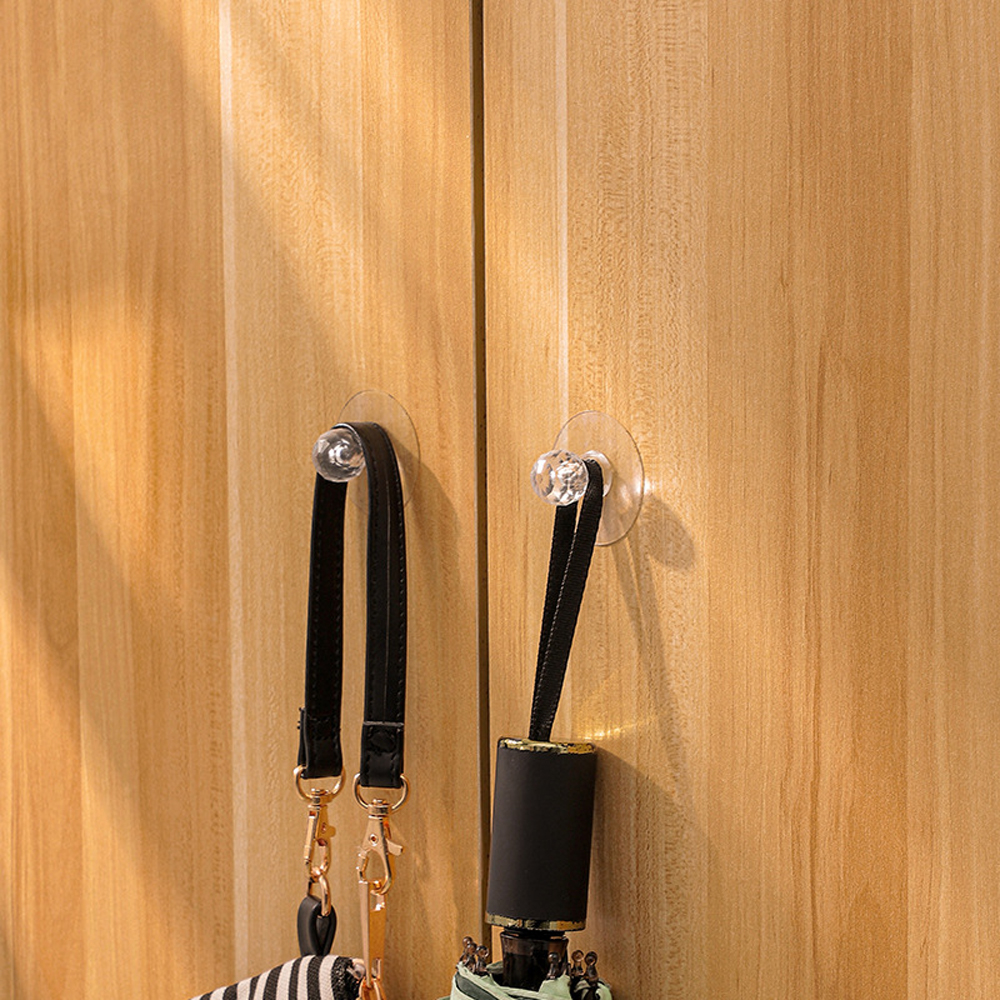 [세트] 4개 투명 가구손잡이 싱크대 서랍 붙박이