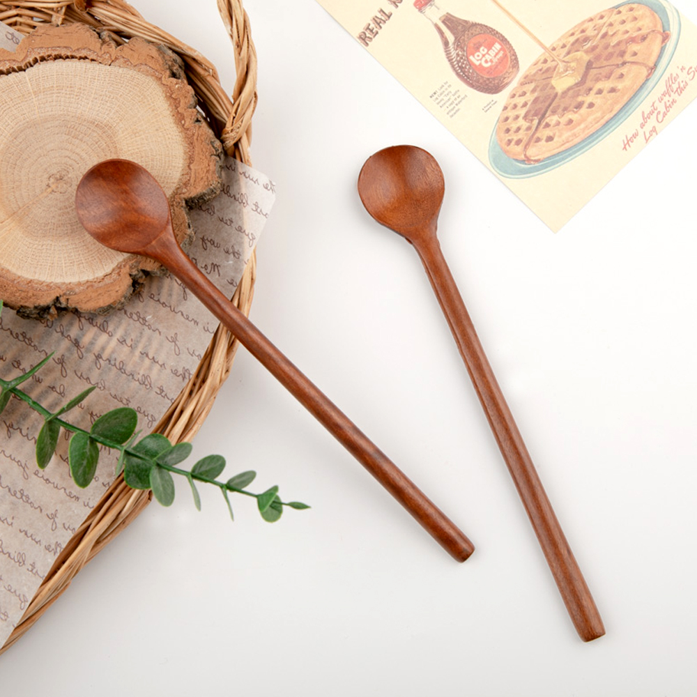 대추나무 천연 옻칠 롱스푼 머들러