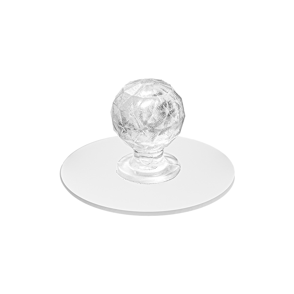 [세트] 4개 투명 가구손잡이 싱크대 서랍 붙박이