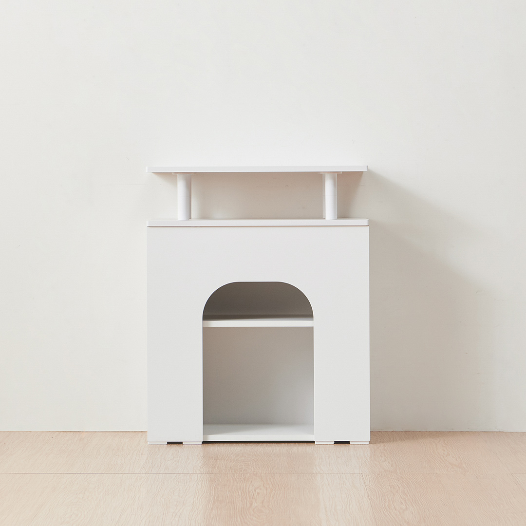 윈썸 파인 600 미니 벽난로 콘솔 인테리어 장식장