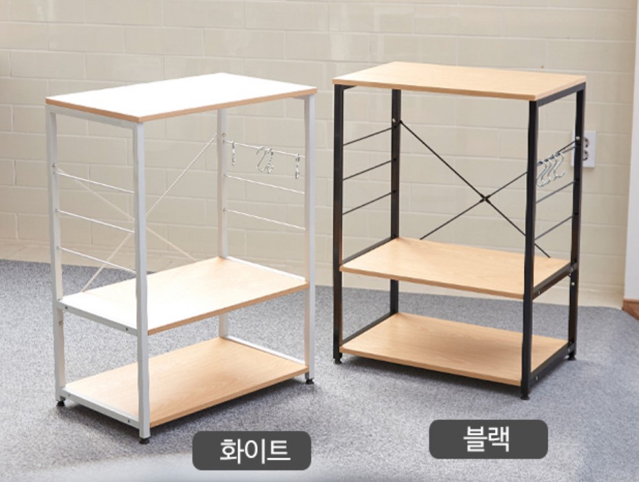 전자레인지 선반 광파오븐장 밥솥장 수납장 오븐렉 렌지대 다이 렌지장