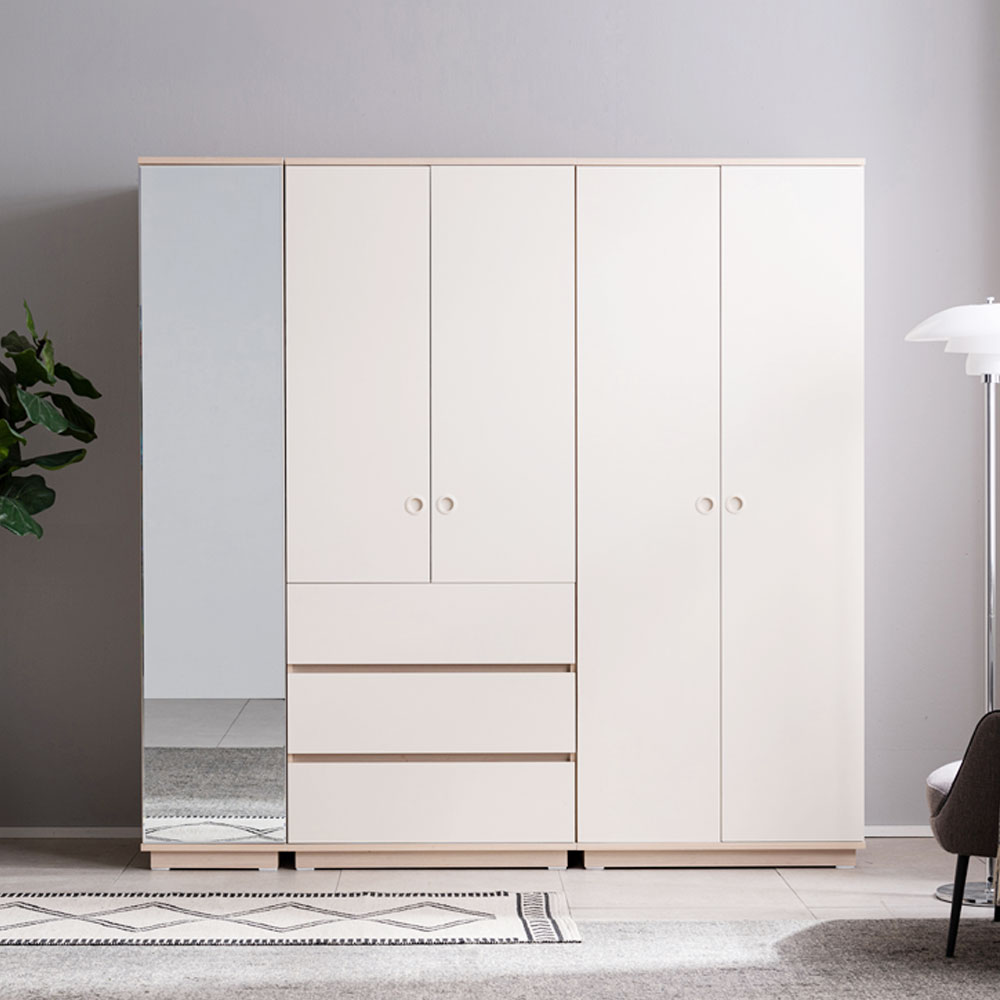 장인가구 크라운 빅 400 거울옷장 - 상세 이미지 2