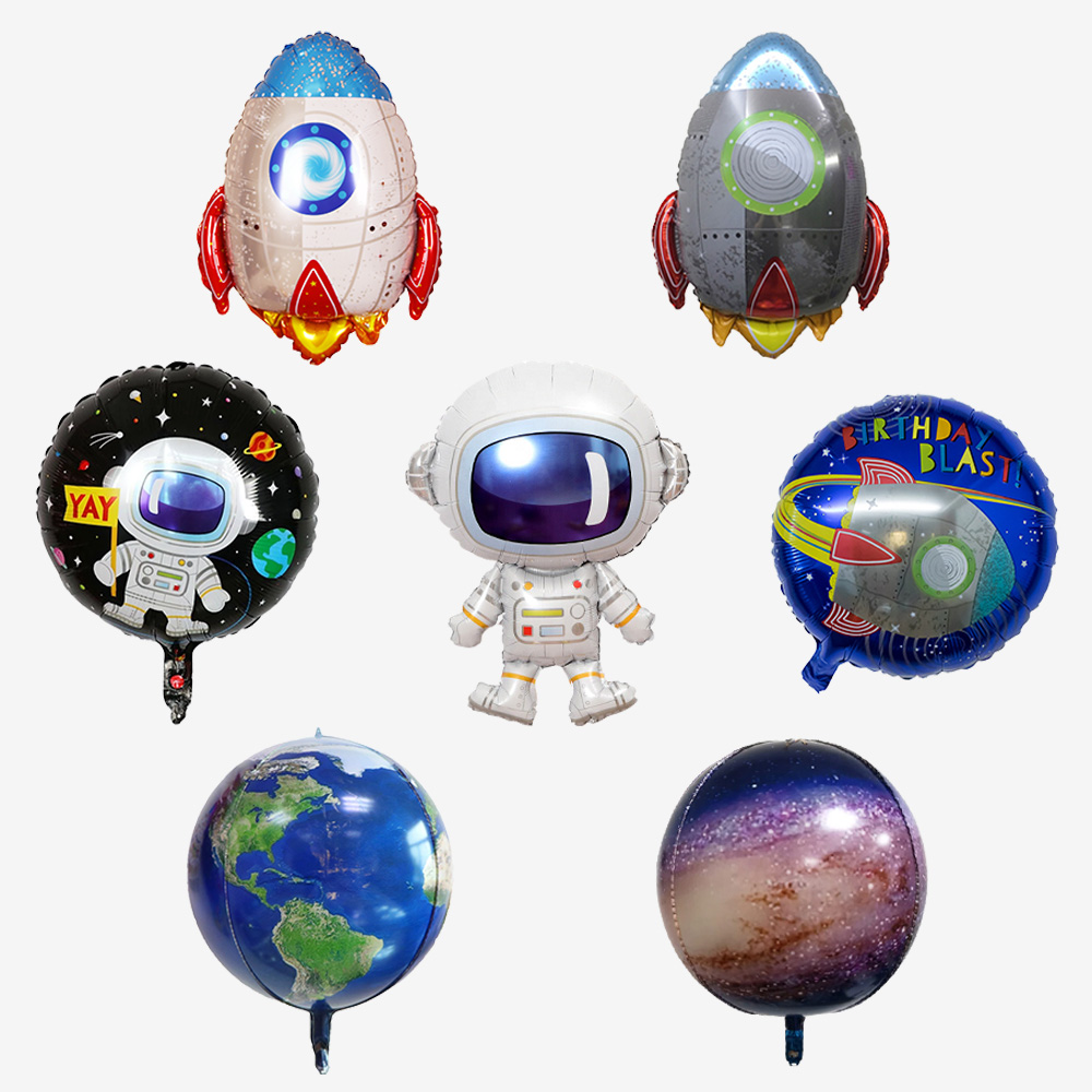 [브로키] 우주 풍선 7종세트 생일 파티