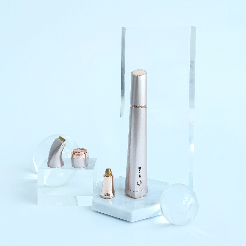 이로셀 전동 눈썹정리기 칼 제모기 잔털지우개 바리깡 눈썹정리기계 이미지 3