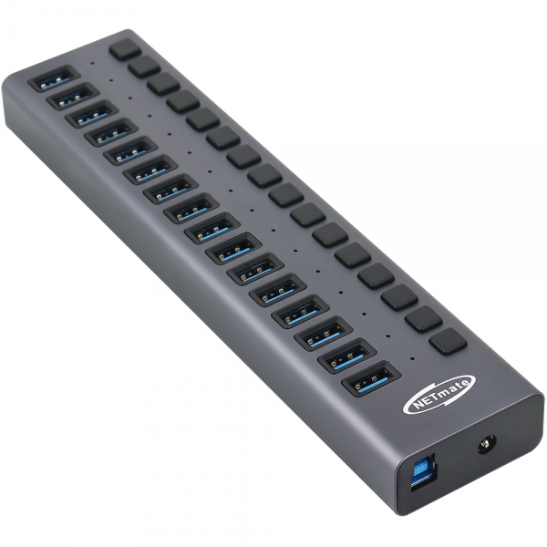 강원전자 넷메이트 USB3.0 16포트 허브 NM-UH316 - 상세 이미지 2