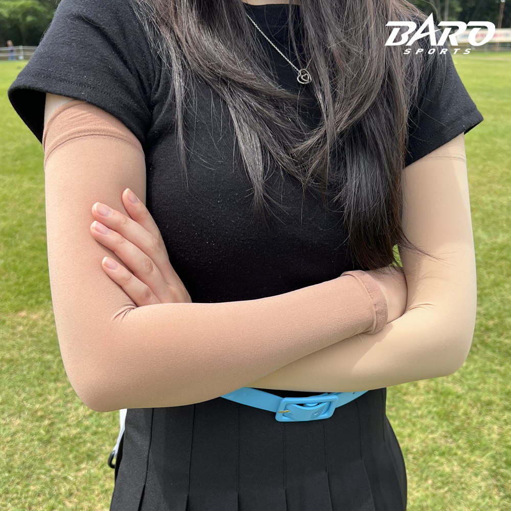 골프 팔토시 팬티 스타킹 세트 UV 자외선차단 50D 스킨톤 남녀공용 국내산 고리형 - 상세 이미지 3