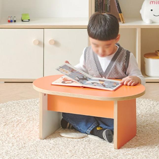 어린이좌식책상 아이방책상 여아 남아 땅콩책상