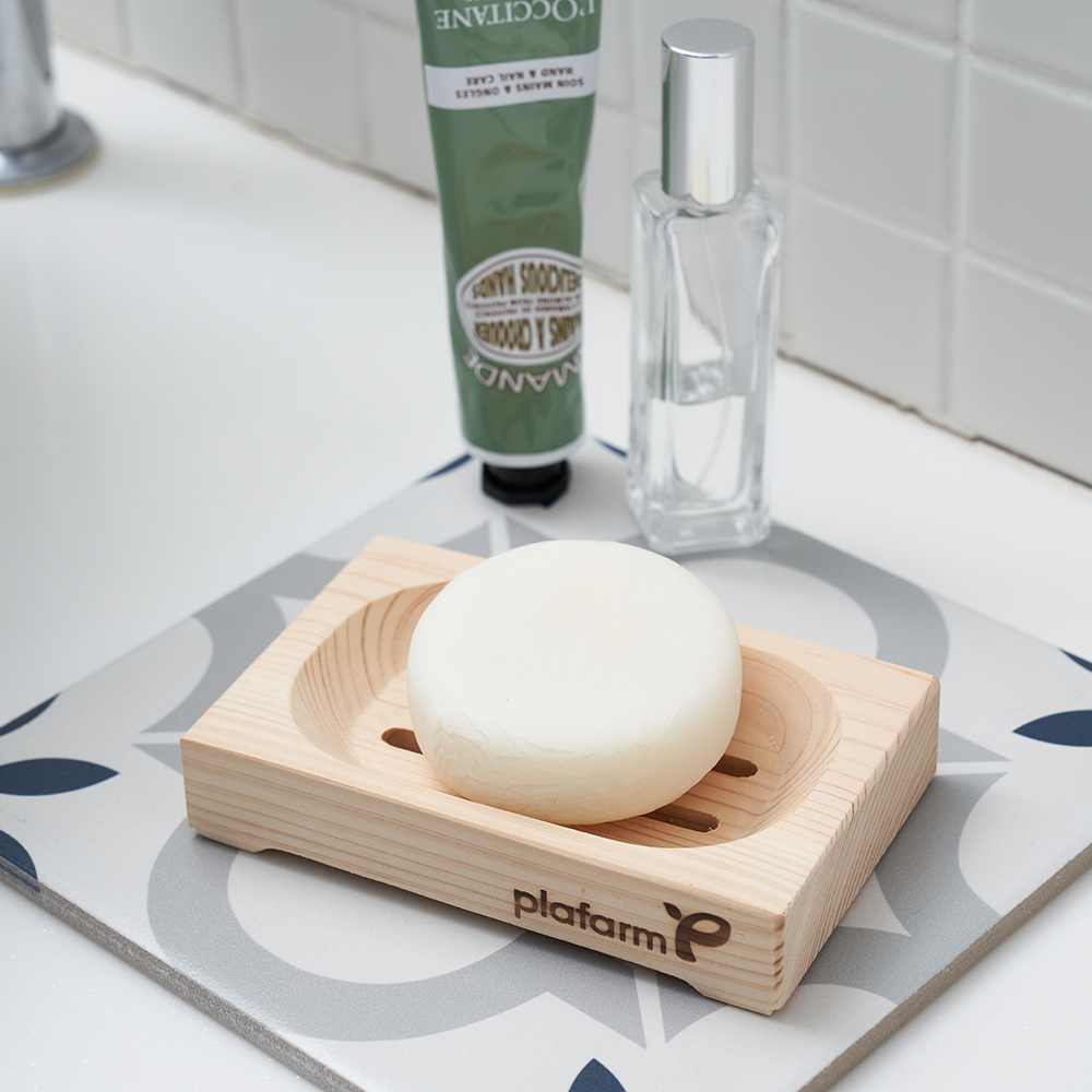 편백나무 물빠짐 비누받침대 원목 케이스