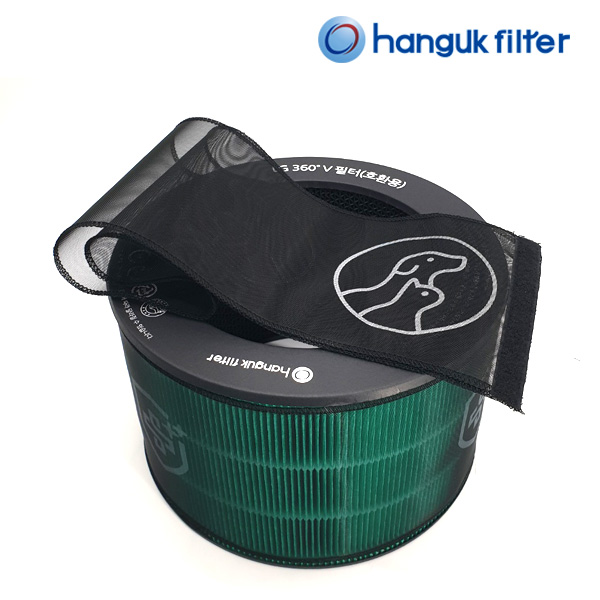 [호환]한국필터 엘지 공기청정기 필터 퓨리케어 360 V펫 G펫 필터 헤파 AS181DAW
