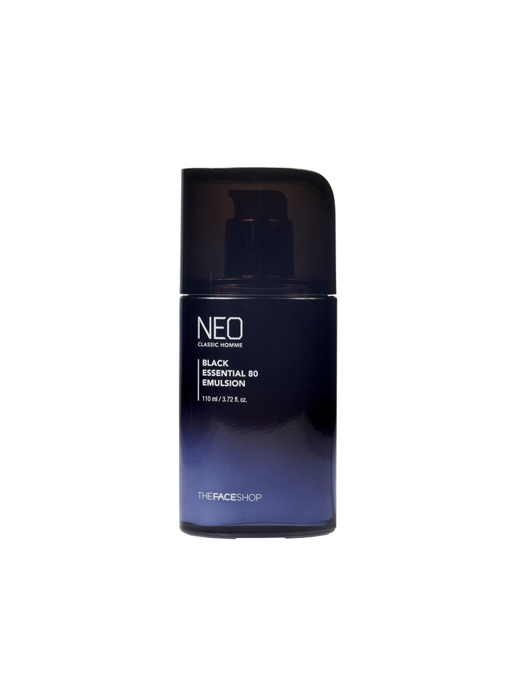 더페이스샵 네오클래식옴므M 블랙에센셜80에멀젼 110mL - 상품 이미지