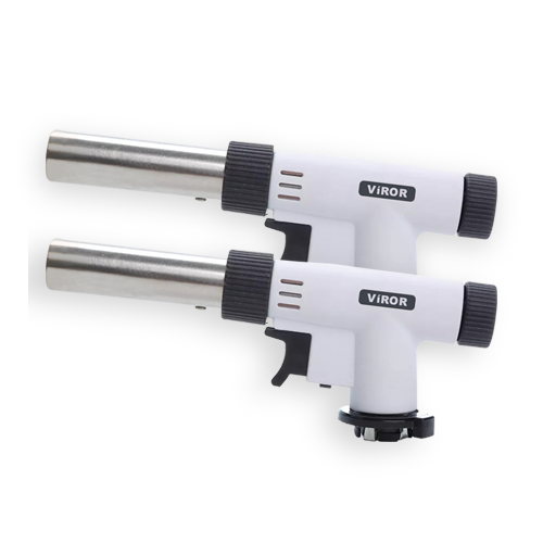 비로르 캠핑 요리 부탄가스 가정용 불조절 토치 1+1