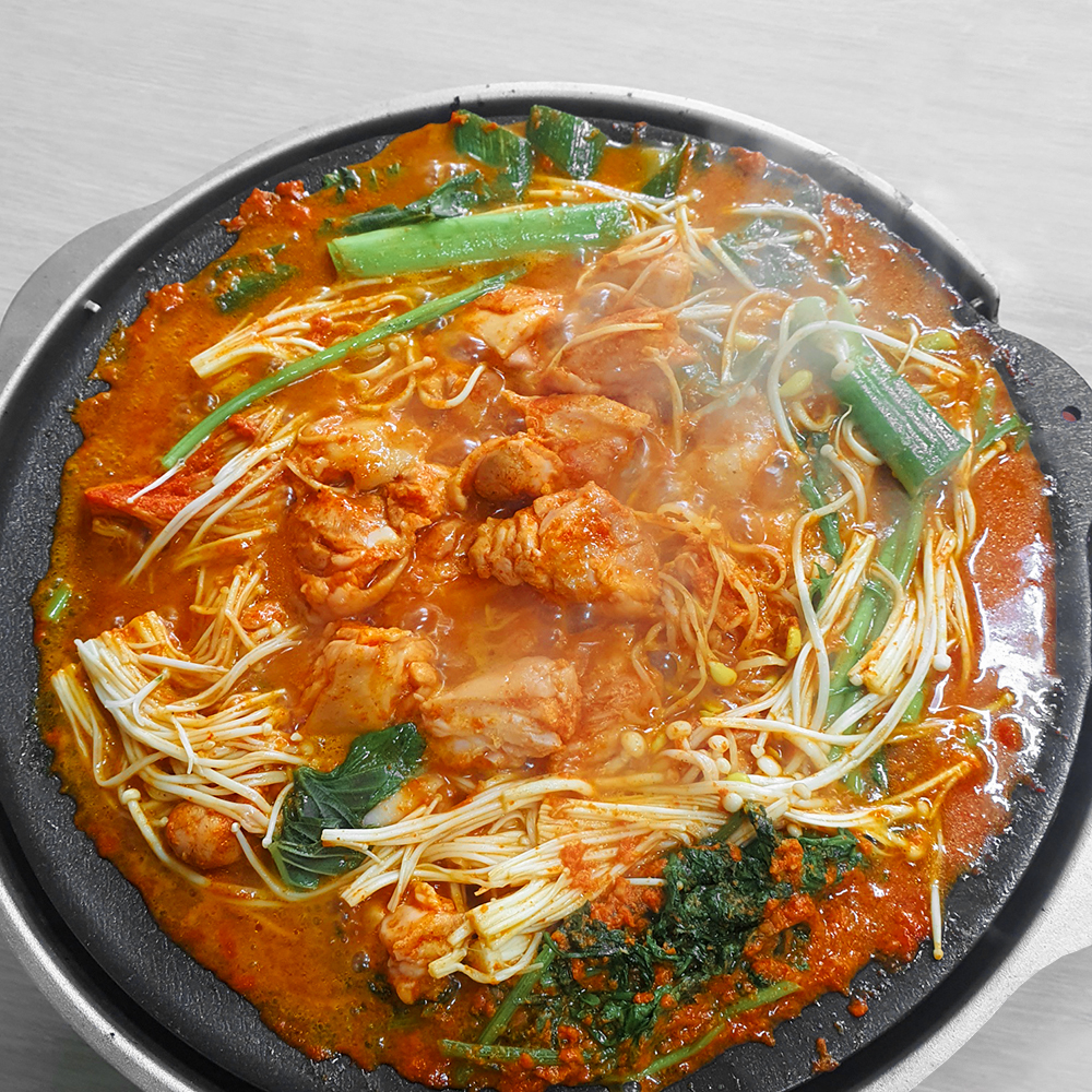 국내산 닭다리살 전골 캠핑 밀키트 집들이 요리 신선 물닭갈비 - 상세 이미지 2