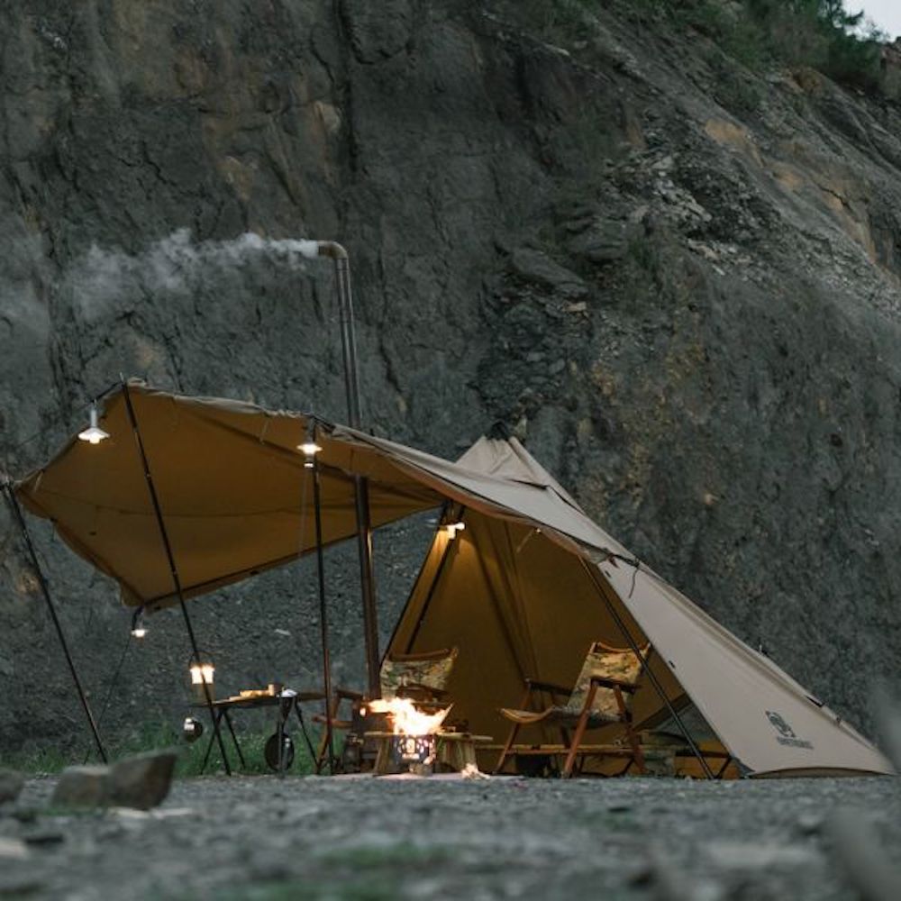 원티그리스 코니퍼 티피텐트 미니 쉘터 면텐트 백패킹