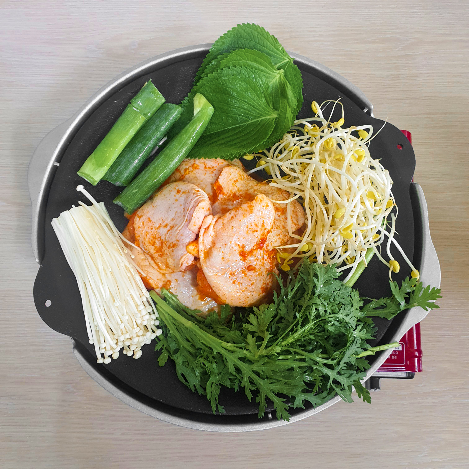 국내산 닭다리살 전골 캠핑 밀키트 집들이 요리 신선 물닭갈비 - 상세 이미지 4