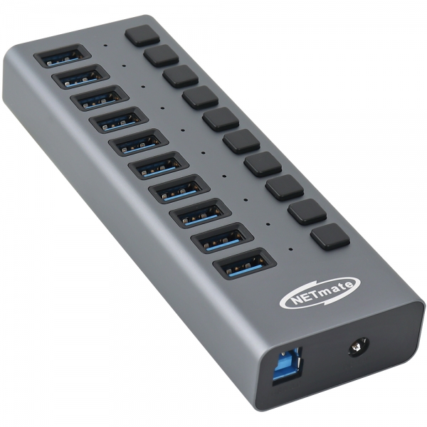 강원전자 넷메이트 USB3.0 10포트 허브 NM-UH310 - 상세 이미지 2