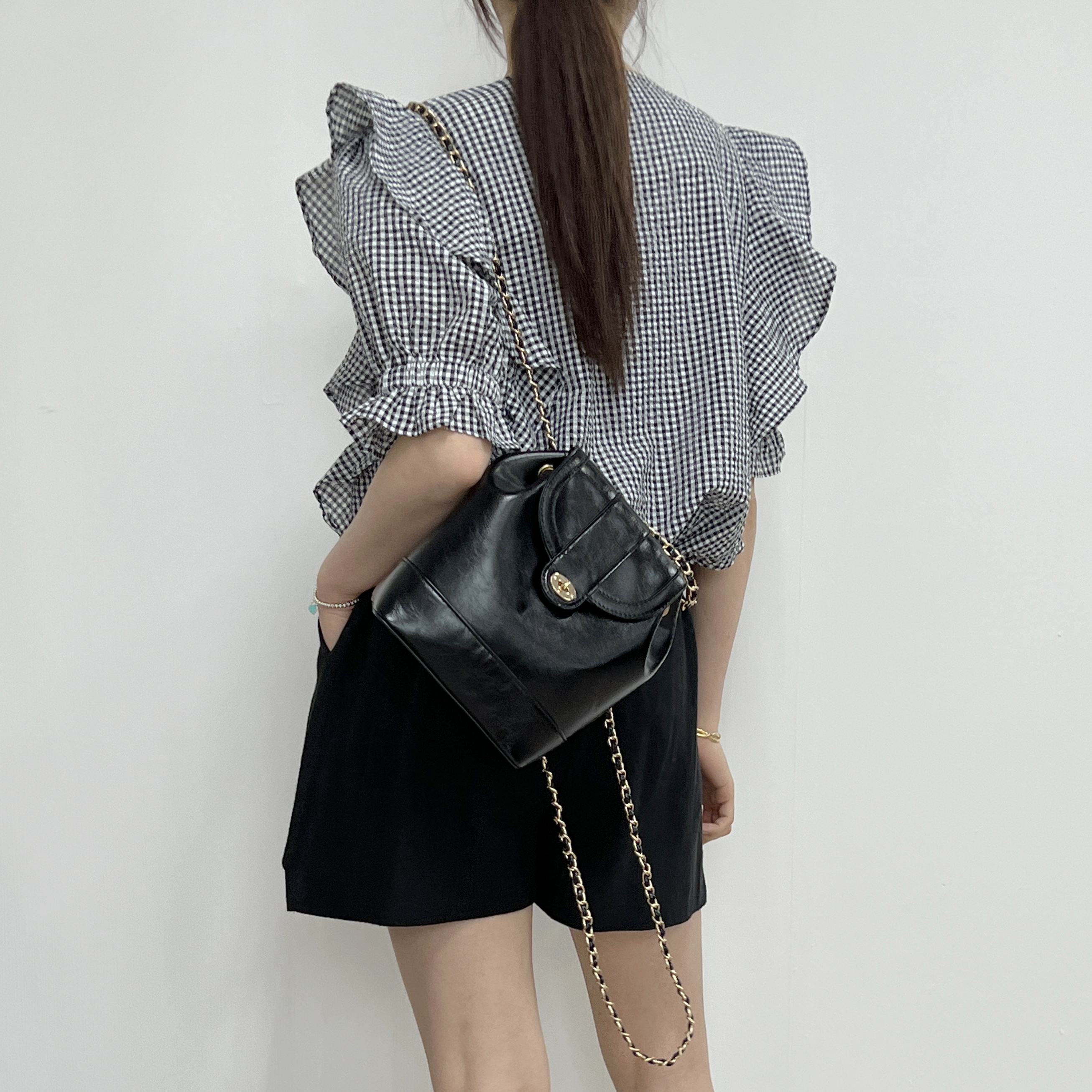 스텔르 데일리 캐쥬얼 체인 백팩 - 상세 이미지 5