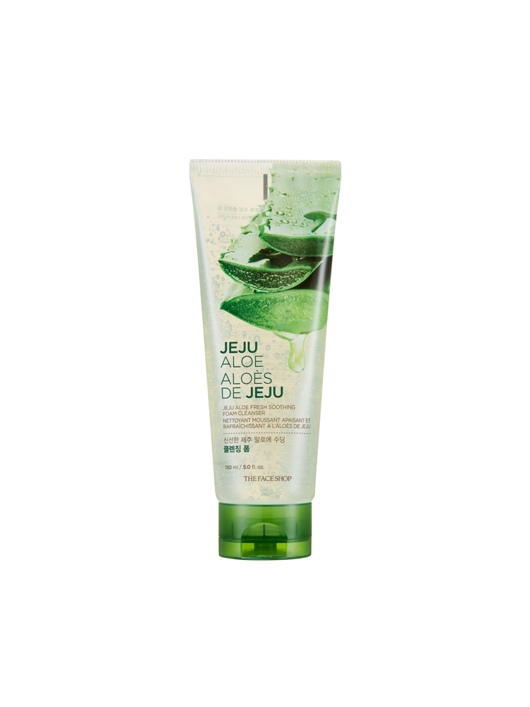 더페이스샵 신선한 제주 알로에 수딩 클렌징 폼 150mL - 상품 이미지