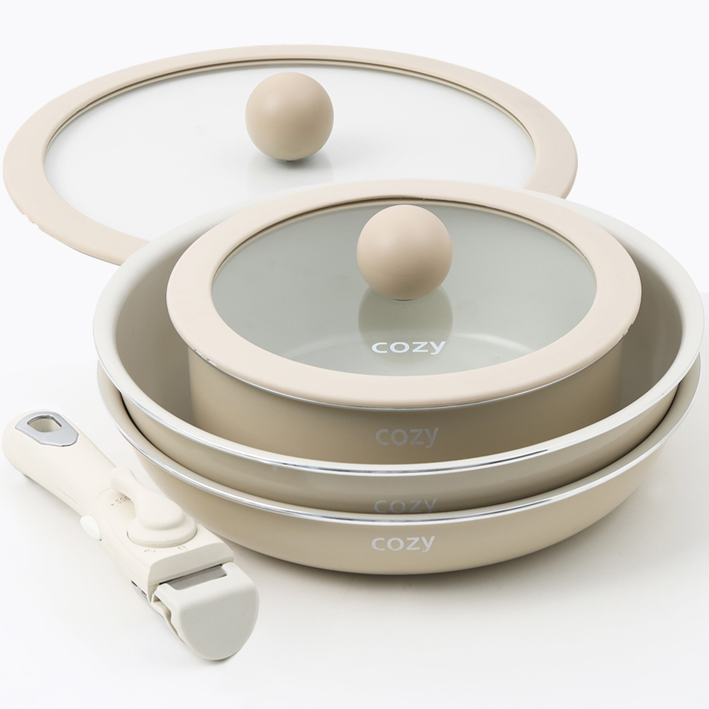 코지 인덕션겸용 코펠 7종세트 가방포함