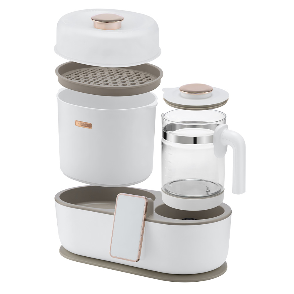 보아르 아가맘마 분유포트 젖병소독 99.9% 스팀살균 건조 48시간보온 염소제거기능