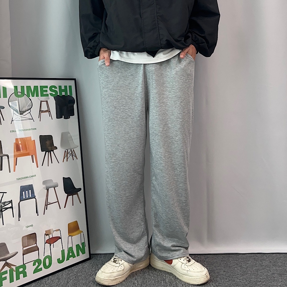 1+1 남자와이드트레이닝팬츠 남자통바지 - 상세 이미지 2