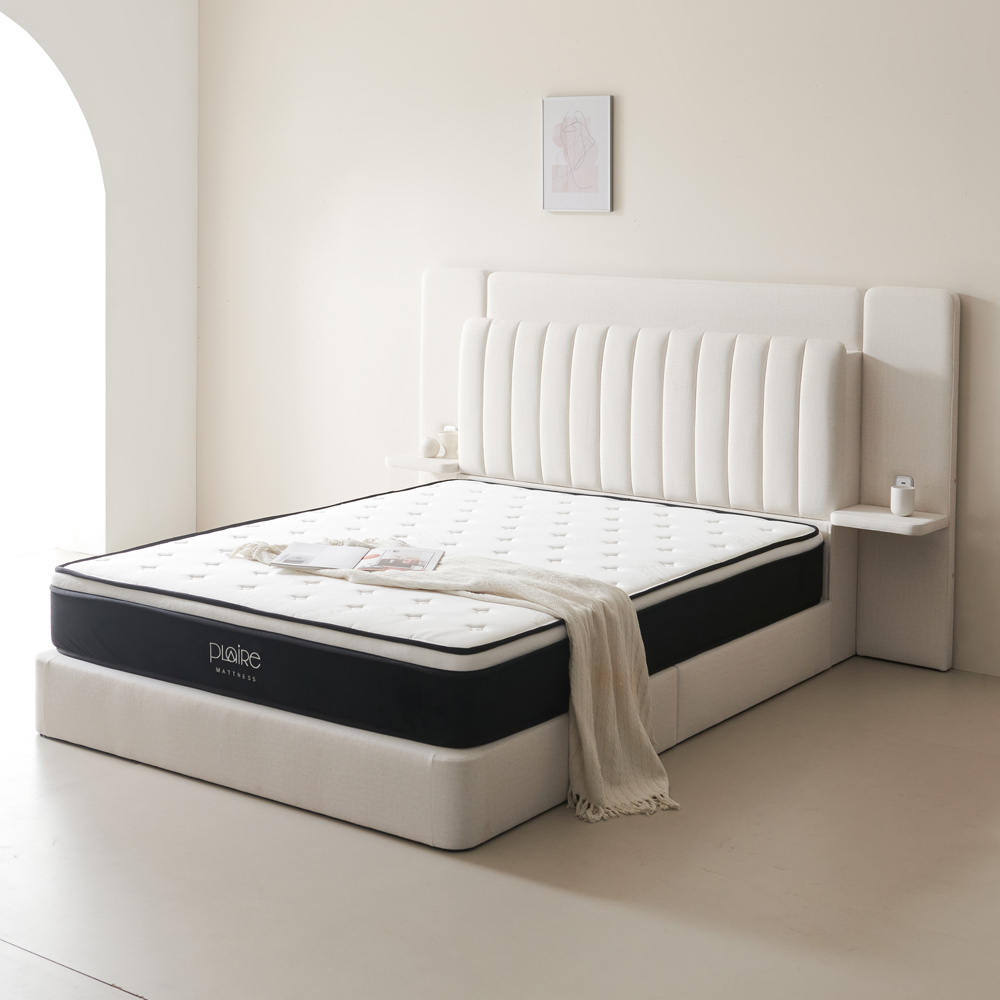 슈비아 패브릭 호텔 침대프레임 부부 트윈 침대 싱글 높이20cm