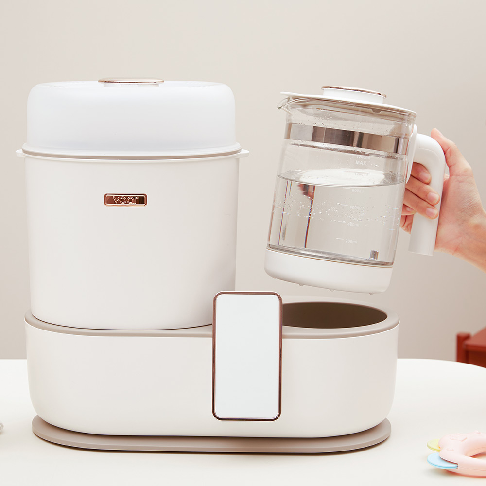 보아르 아가맘마 분유포트 젖병소독 99.9% 스팀살균 건조 48시간보온 염소제거기능