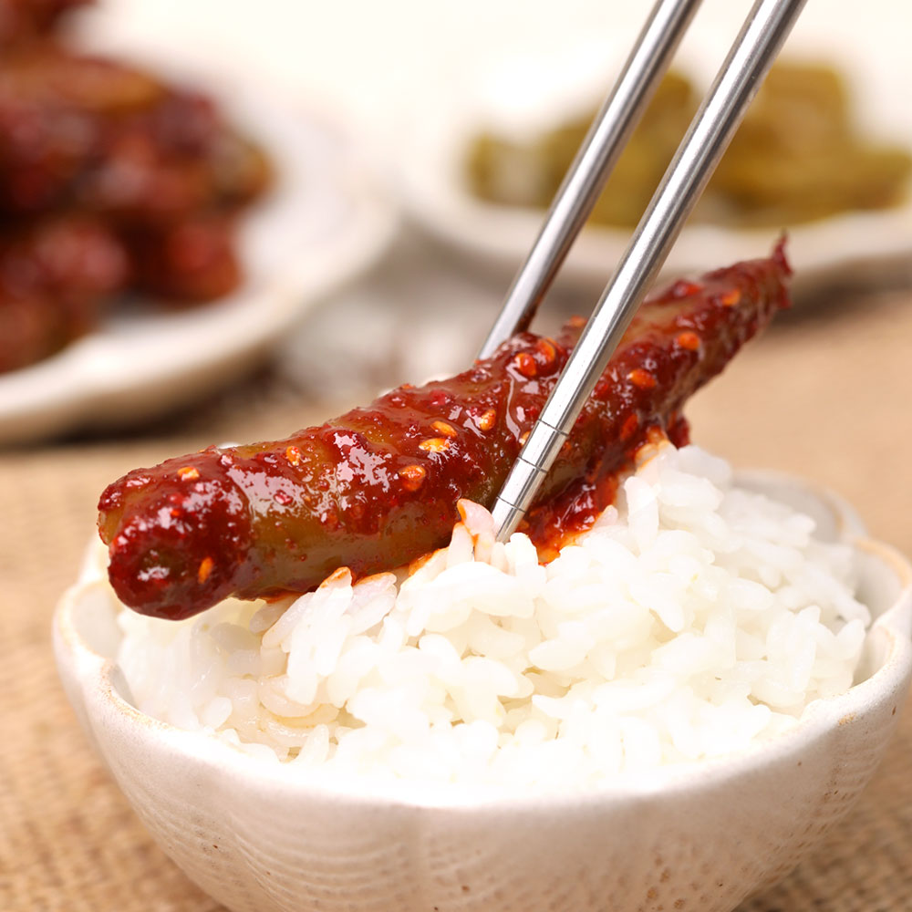 셰프애찬 매콤달콤 마성의 양념 청양고추무침 500g 장아찌무침 - 상세 이미지 2