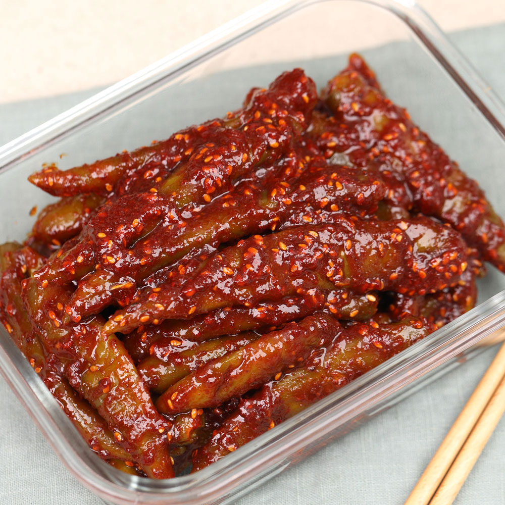 셰프애찬 매콤달콤 마성의 양념 청양고추무침 500g 장아찌무침 - 상세 이미지 3