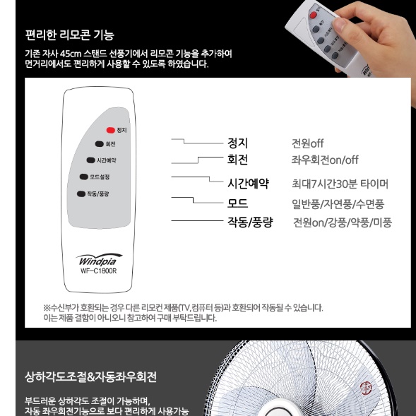 키높이 산업용 스탠드 선풍기 영업용 선풍기 키큰 매장용 선풍기 - 상세 이미지 3