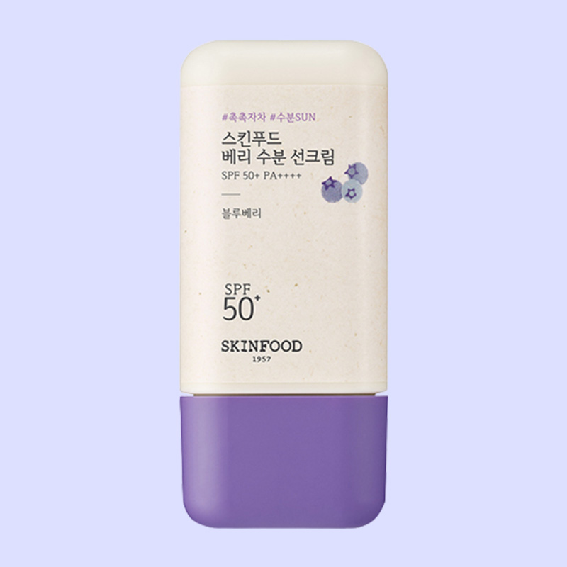 스킨푸드 베리 수분 선크림 SPF50+ PA++++ 50mlx2개 - 상세 이미지 2