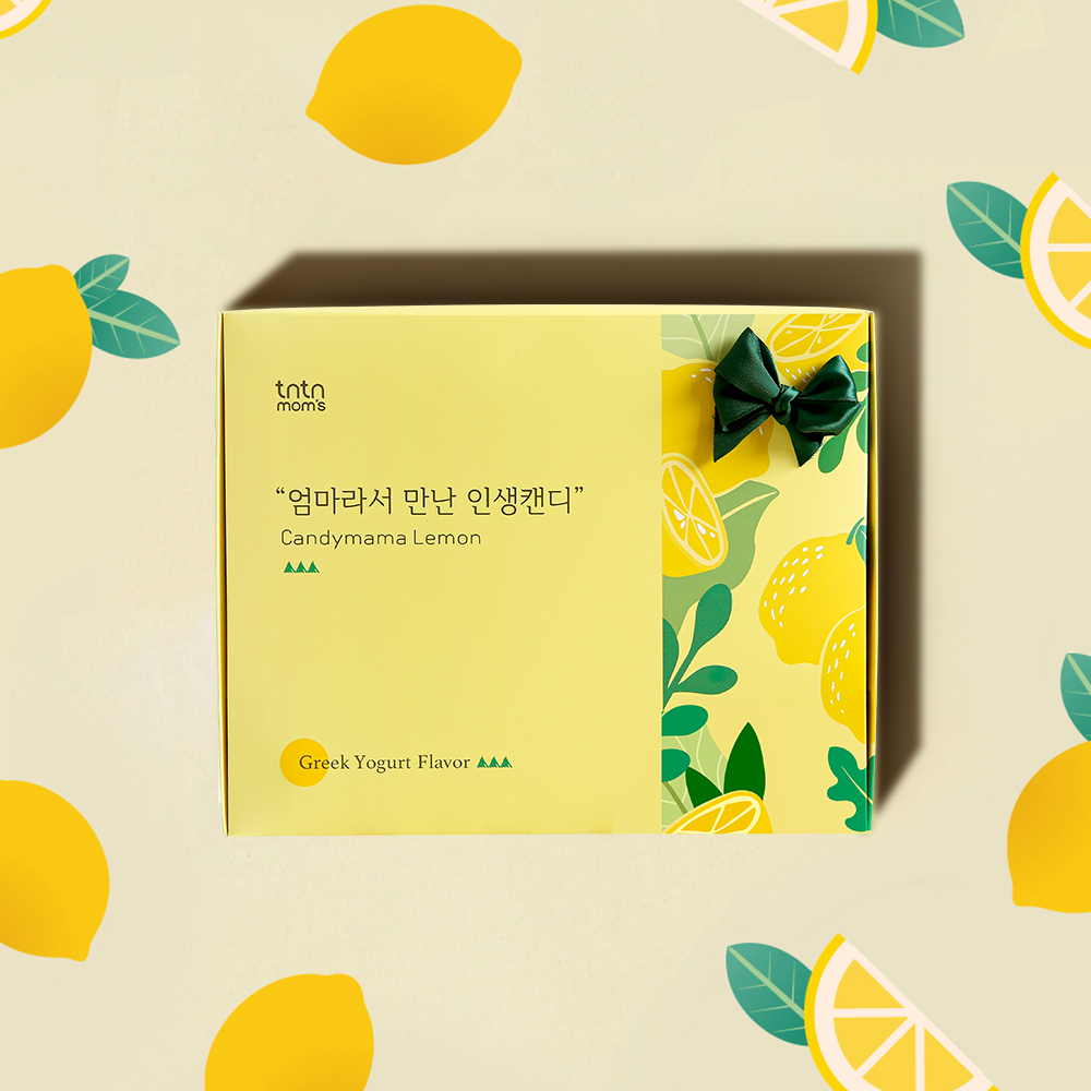 튼튼맘스 캔디마마 레몬 무설탕 예비맘 사탕 기프트세트 (그릭요거트향) 이미지 8