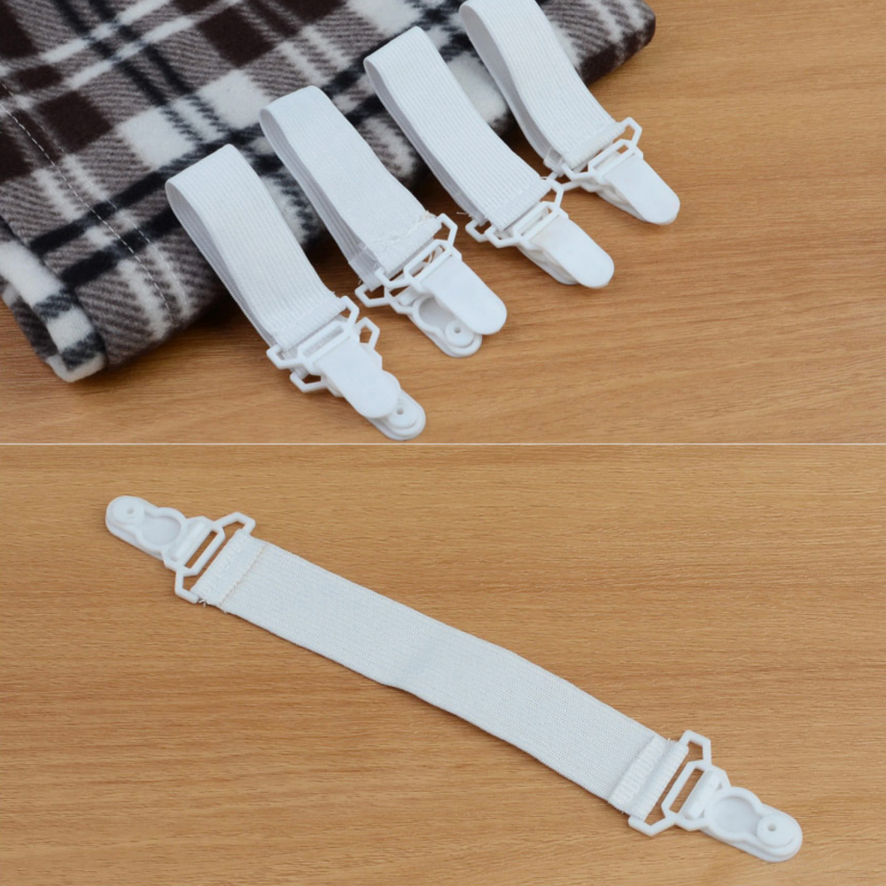 고무밴드침구정리 시트고정밴드 침대용침대시트고정 4개 30cm - 상품 이미지