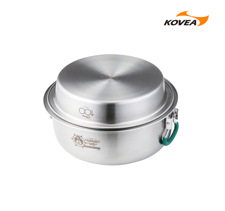 코베아 쿡웨어 세트 디즈니 100주년 에디션 캠핑 차박 스테인리스 코펠 세트