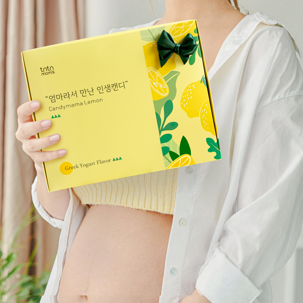 튼튼맘스 캔디마마 레몬 무설탕 예비맘 사탕 기프트세트 (그릭요거트향) 이미지 7