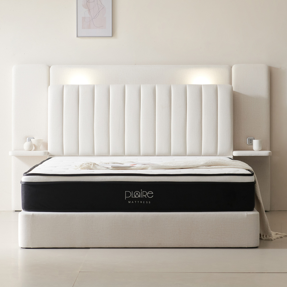 슈비아 패브릭 호텔 침대프레임 부부 트윈 침대 싱글 높이20cm