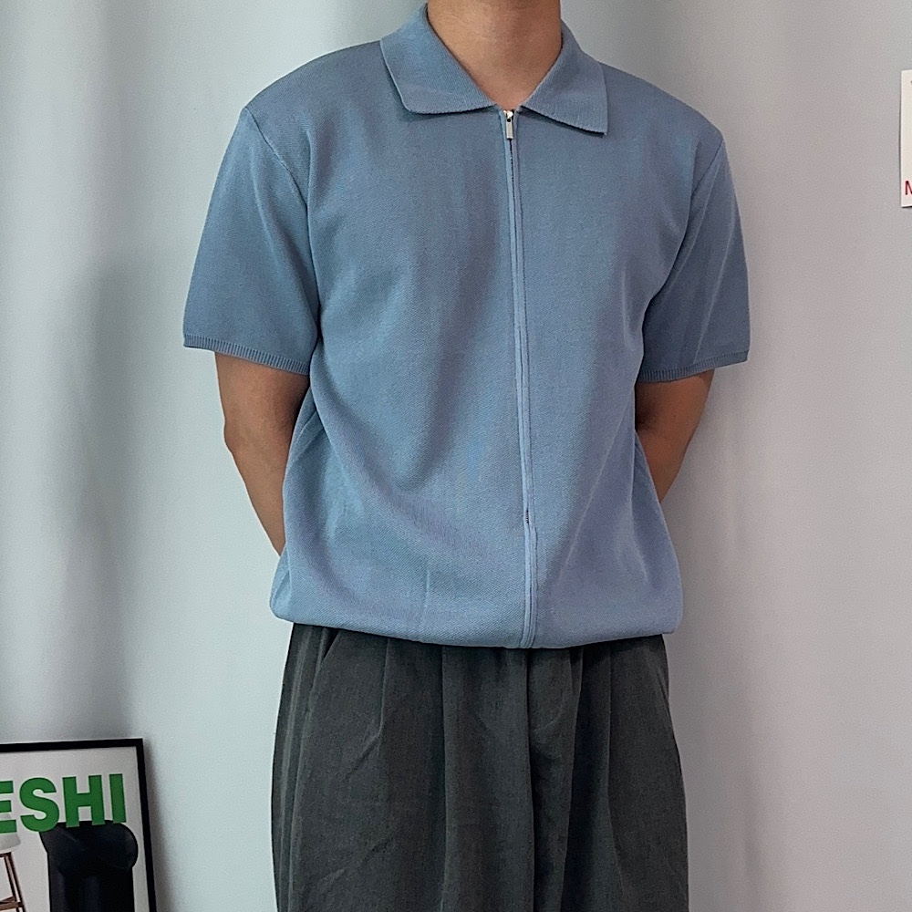 남자여름가디건 남자반팔가디건 이미지 3