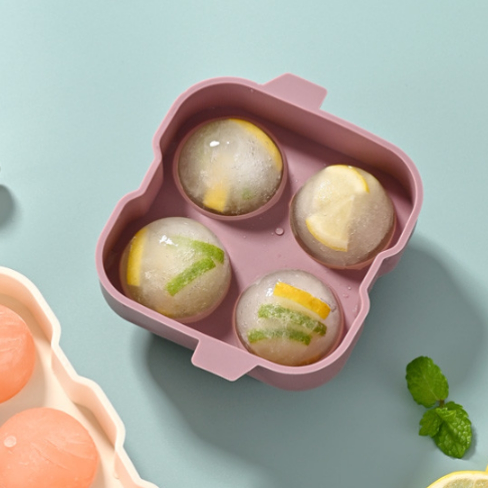 동그란 원형 얼음틀 위스키 하이볼 왕얼음 트레이 원형 실리콘 아이스볼메이커