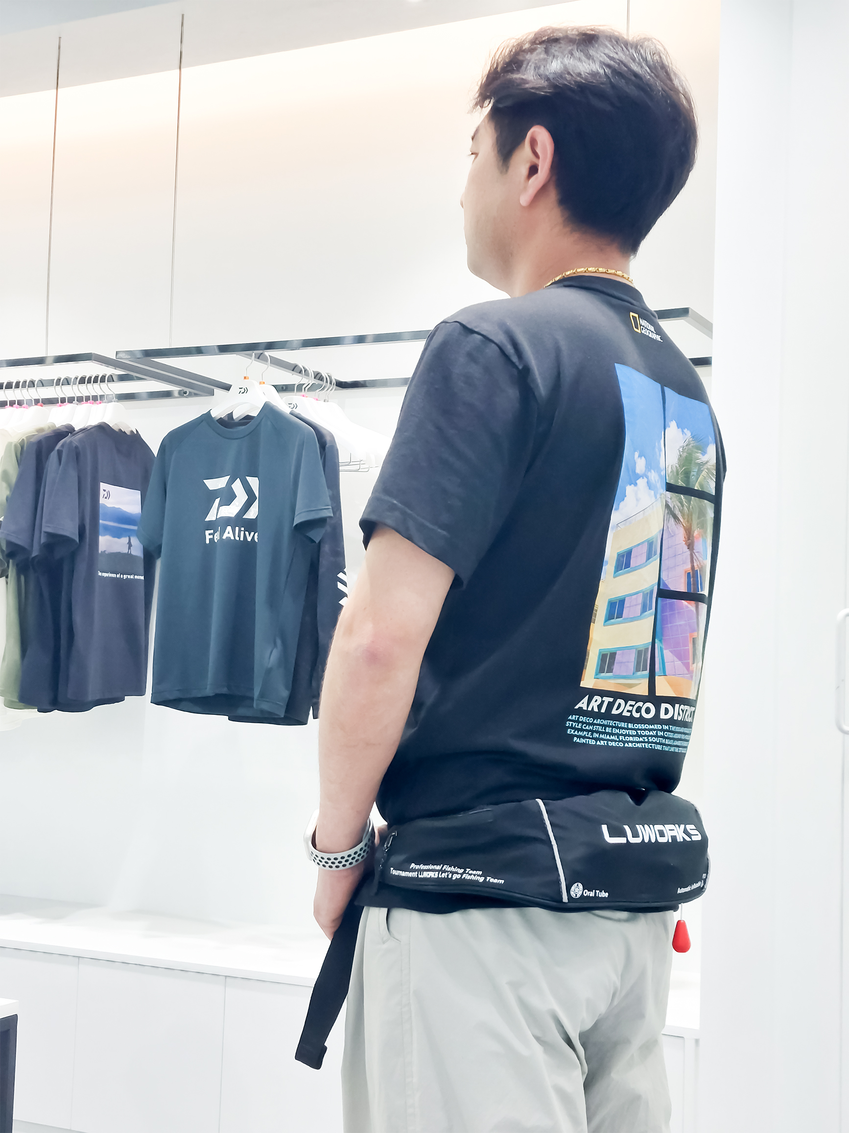 루웍스 LWV-02 허리벨트식 자동팽창식 구명복 이미지 7
