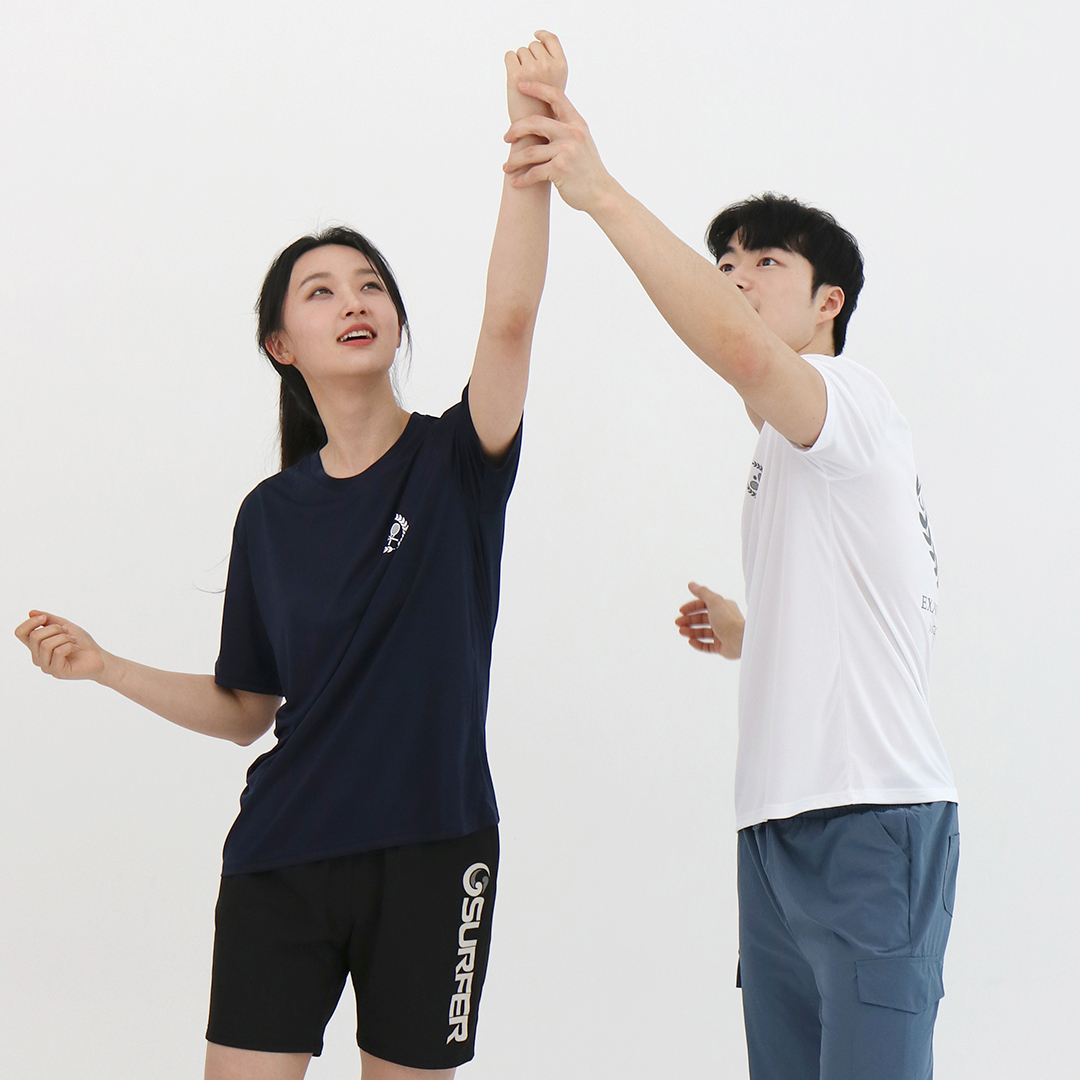 이그잼플 테니스복장 여자테니스복 상의 옷 반팔 - 상세 이미지 4