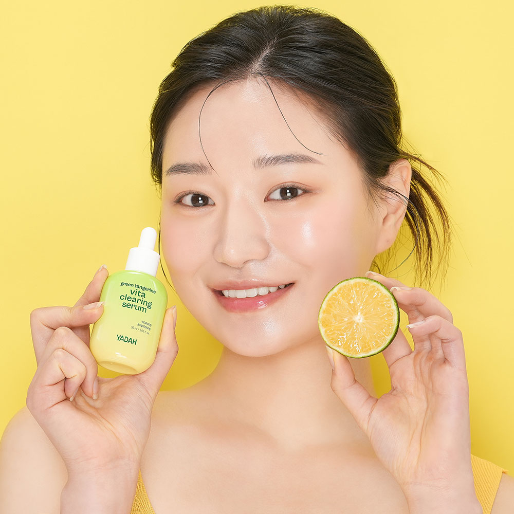 [클리어런스]야다 청귤 비타 클리어링 세럼 30ml 미백 브라이트닝 잡티 케어 - 상세 이미지 3