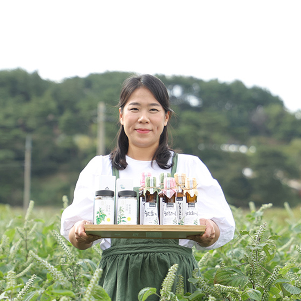 국산 참기름 들기름 저온압착 선물세트 160ml 2병 지리산처럼 이미지 7