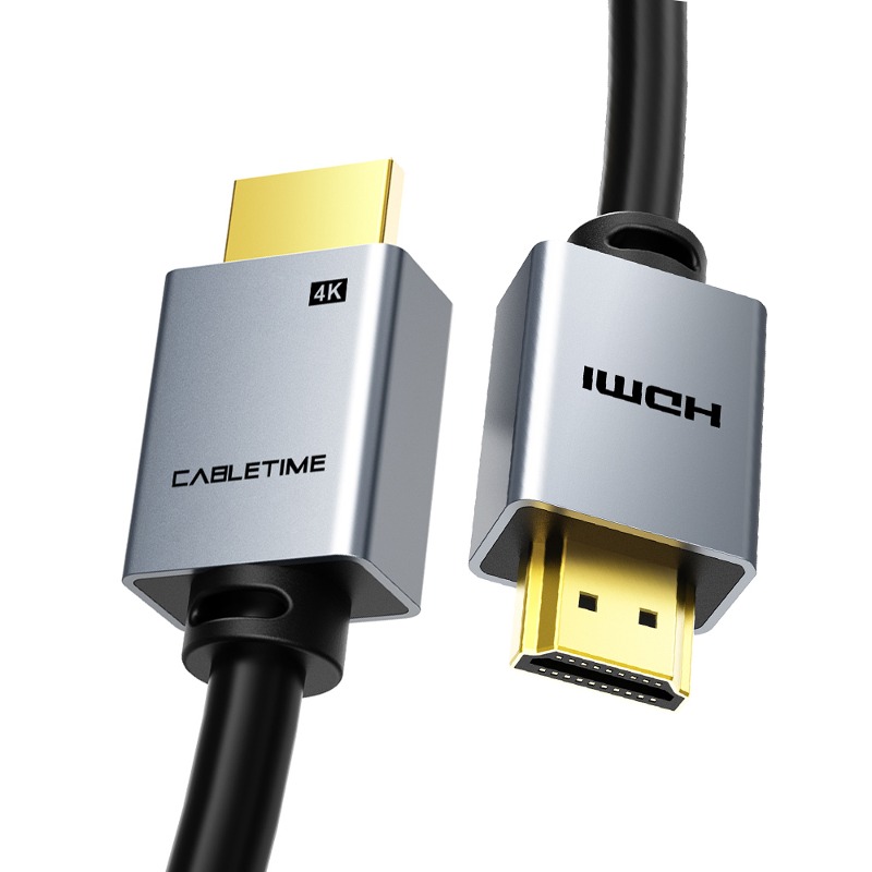 케이블타임 프리미엄 HDMI V2.0 모니터 케이블 CH22 1m, 1개 - 상품 이미지