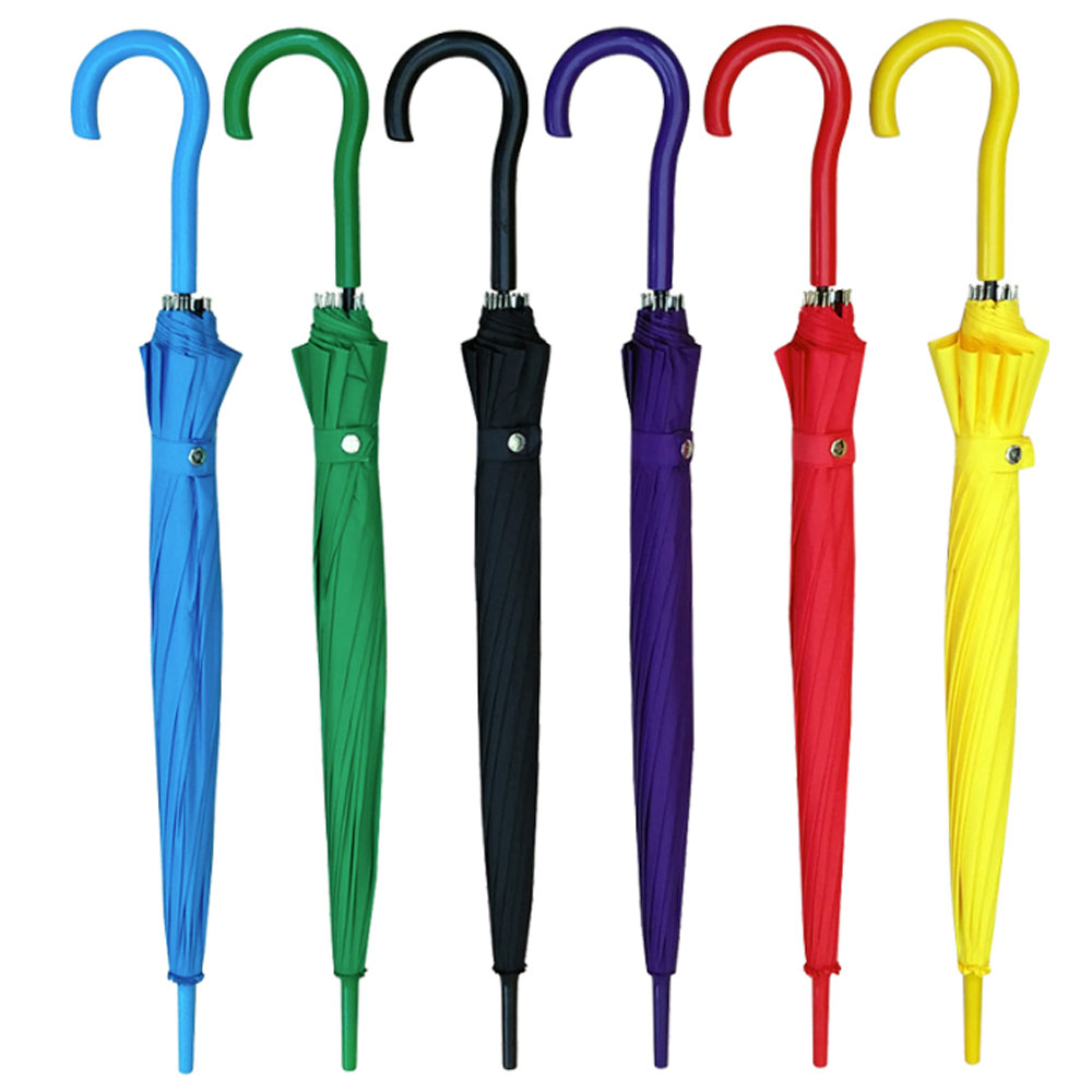 컬러 곡자 장우산 자동우산 55x14 (1063)