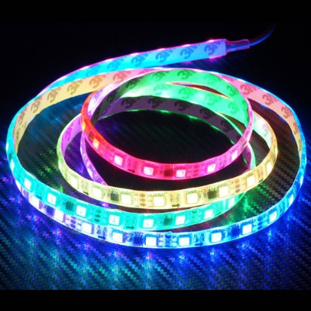 12V 네오픽셀 무빙 플렉시블 RGB LED바 방수 - 상품 이미지